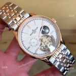 Jaeger-LeCoultre Master Tourbillon Moonphase 2-Tone Rose Gold Watch